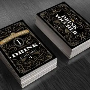 Branded Drink Tickets